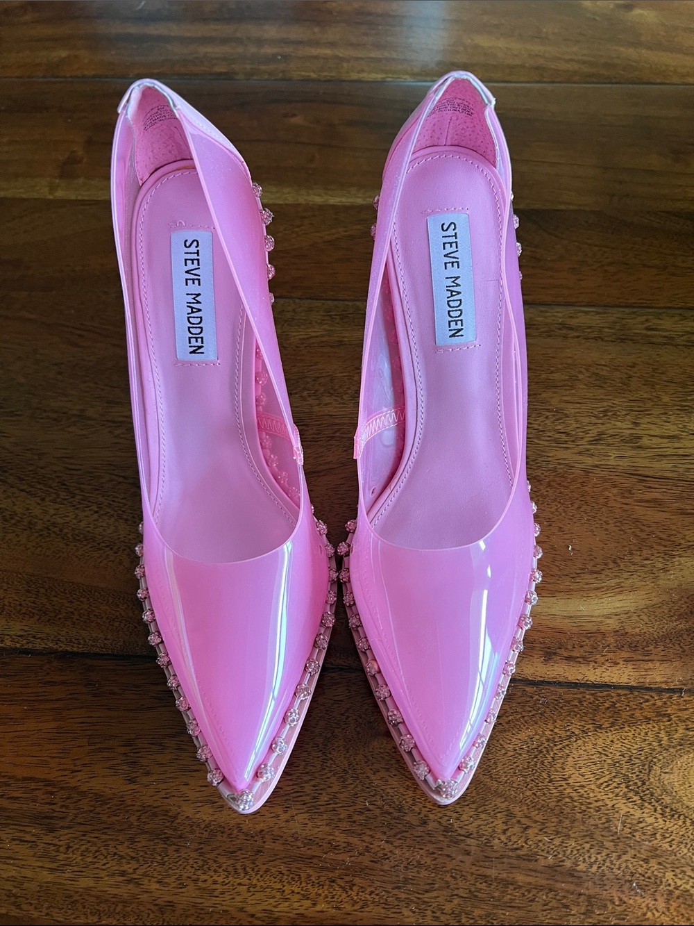 Steve Madden Vyper Dusty Pink Stiletto Heels- NEW No Box - Size 8